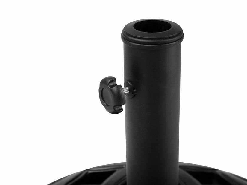 Cadru pentru umbrelă de grădină 50 cm ELFIR (beton) (cerc) (negru)