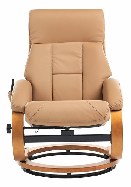 Masszázsfotel FARTE (műbőr) (bézs)