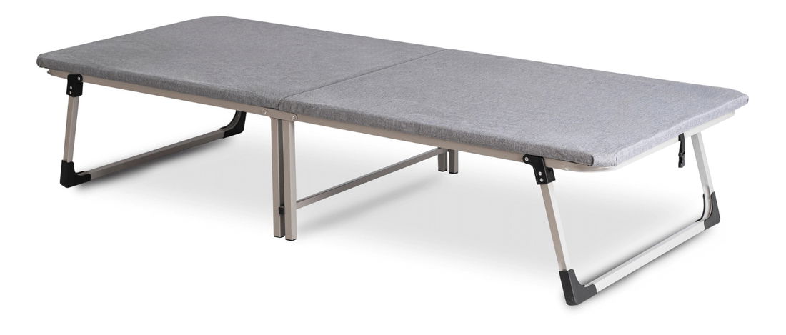 Záhradné lehátko Velar (sivá) 