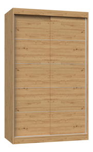 Šatníková skriňa s posuvnými dverami Igatossa 120 B (dub artisan)