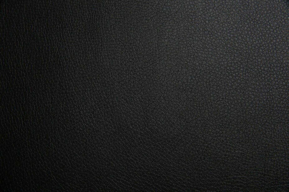 Pat matrimonial 180 cm PREMIER 2 (cu saltele) (negru)