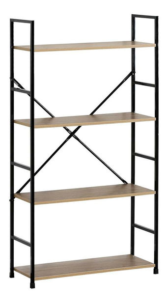 Raft Ghanes (stejar + negru)