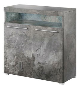 Skrinka Indiko Typ 45 (schiefer) (s osvetlením)