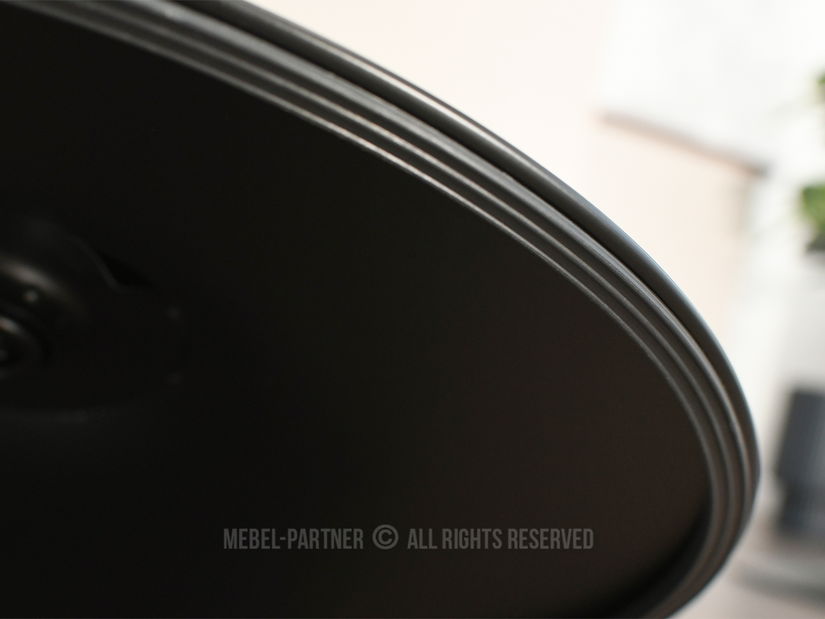 Stolička Hoch (orech tmavý + čierna)