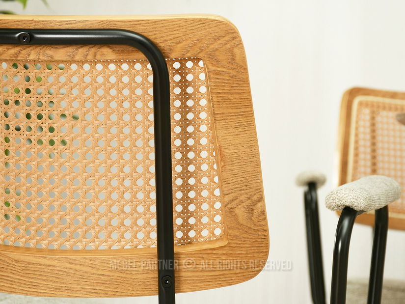 Stolica Cleo (hrast + crna)