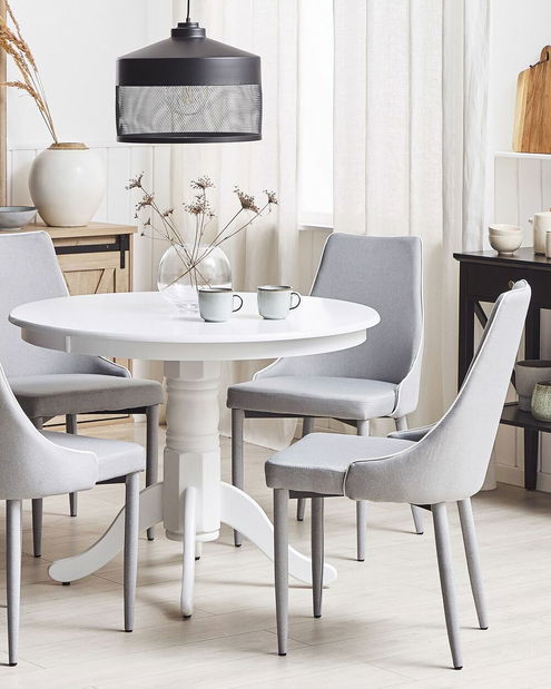 Set 2 buc. scaune pentru sufragerie Camarilo (gri)