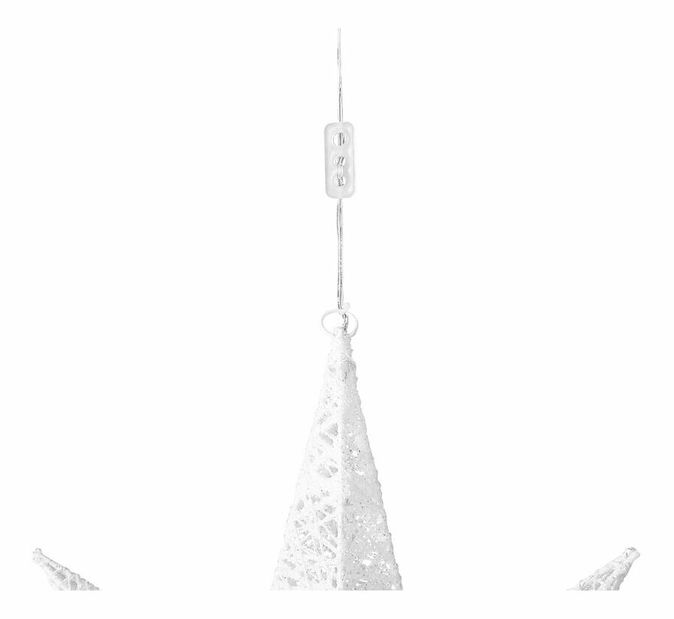 Vonkajšia dekorácia hviezda Osmza (biela)