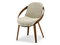 Szék Lila K (bézs + dió)