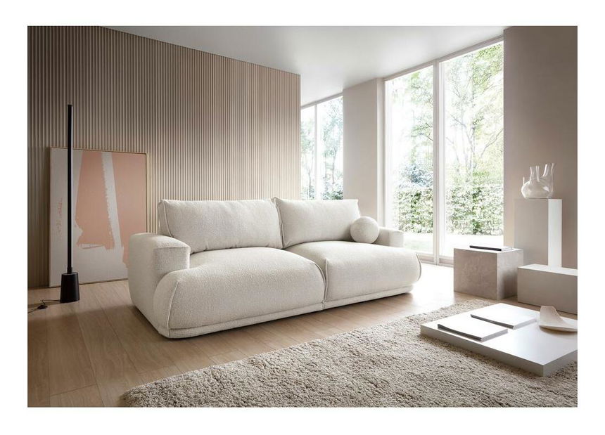 Pohovka trojsedačka Dita 3 (biela + čierna)