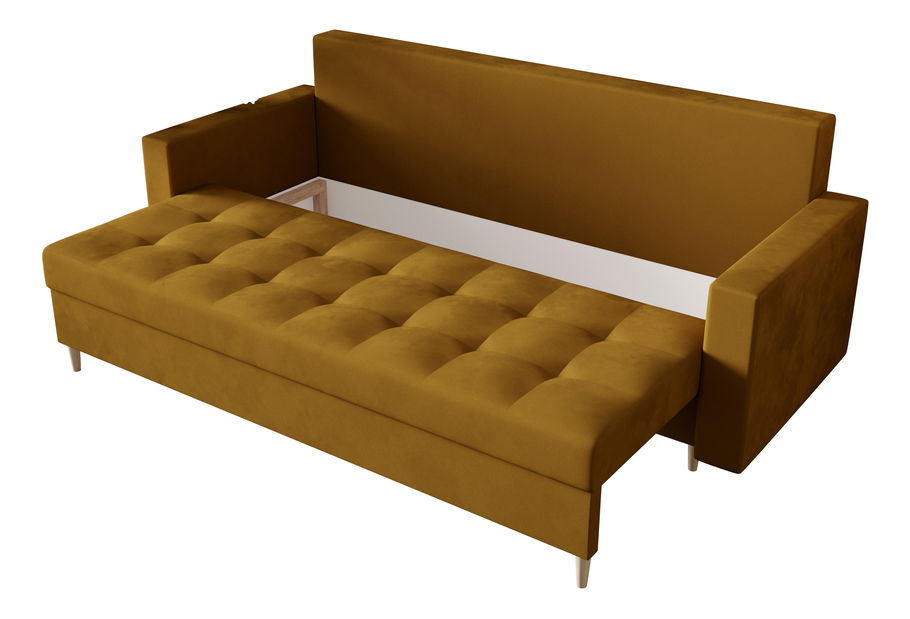 Pohovka trojsedačka Summit (horčicová)