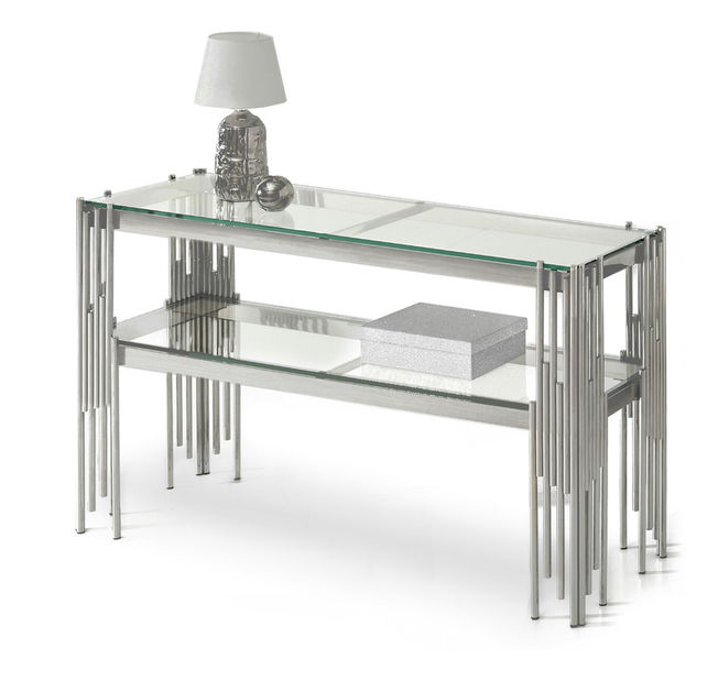 Konzolasztal Borbandino (átlátszó)