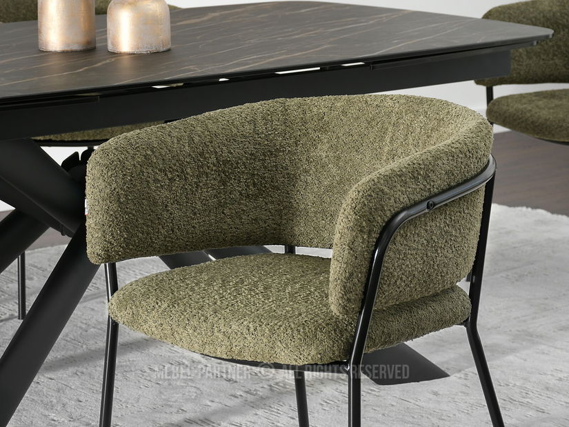 Szék Sorento (zöld + fekete)