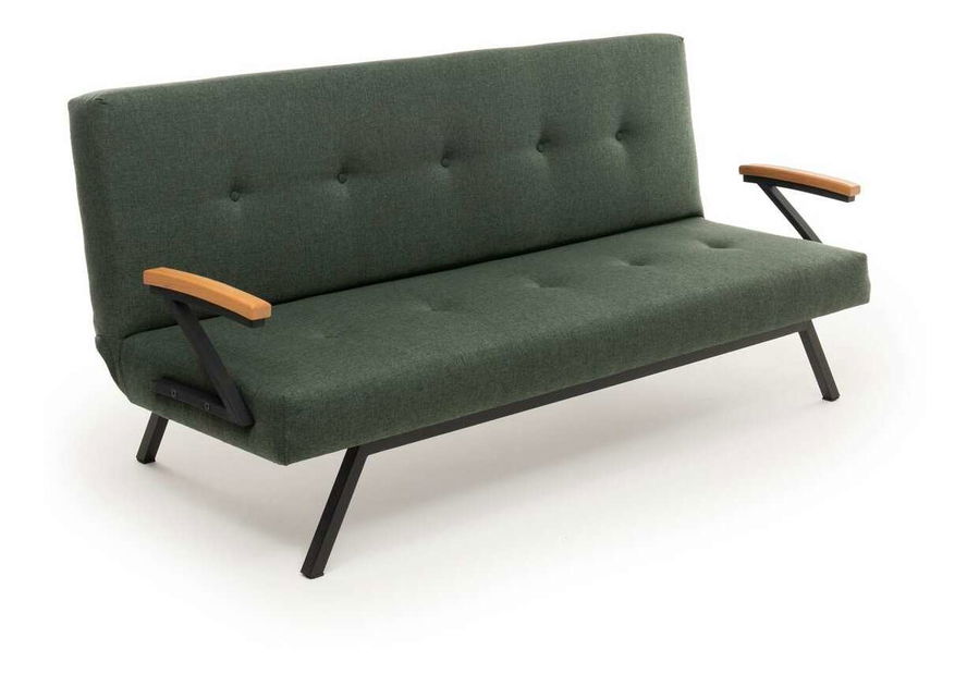 Rozkladacia pohovka Zvia (zelená)