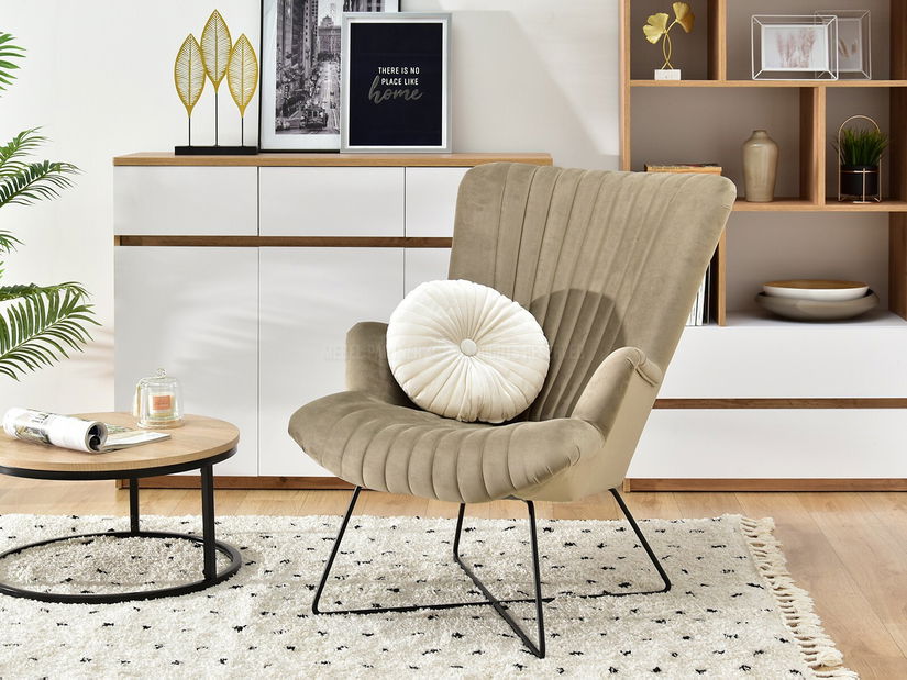 Fotoliu relax Nuttshell (negru)