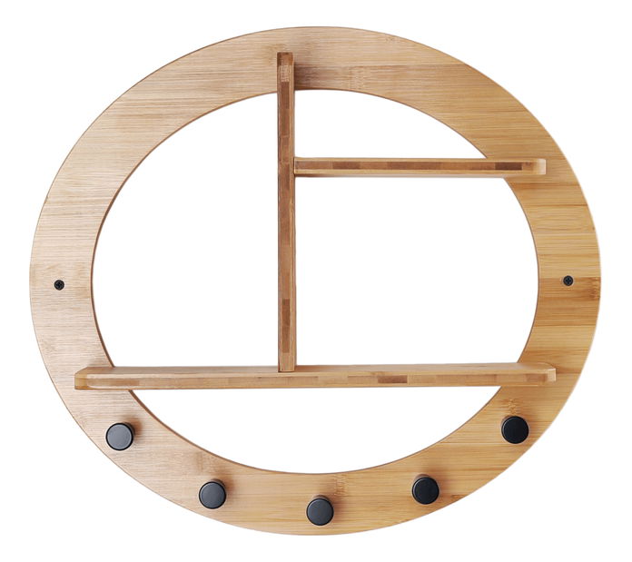 Polica Astrid (smeđa)