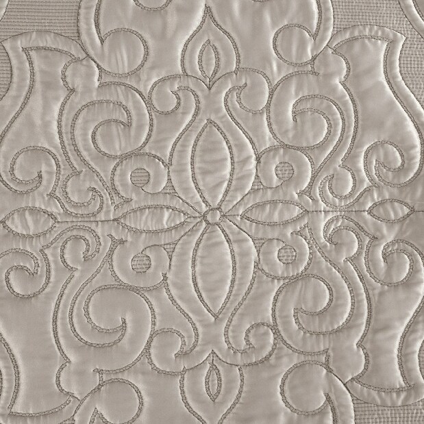 Prehoz na posteľ 210x170 cm Damask (béžová)