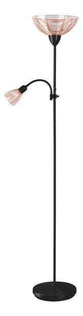 Stojanová lampa Ezra (medená + čierna)