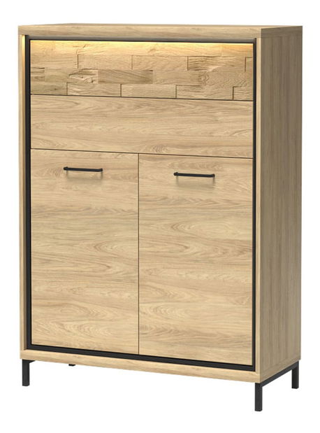 Komód Milley 06 (LED világítással) (hikora)