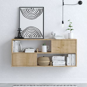 Zidni regal Florian (hrast)