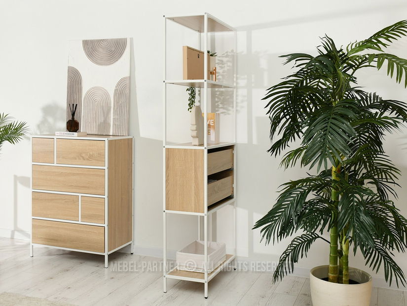 Regal Soren Reg (sonoma + bijela)