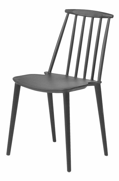 Set blagovaonskih stolica 2 kom. Vendor (crna)