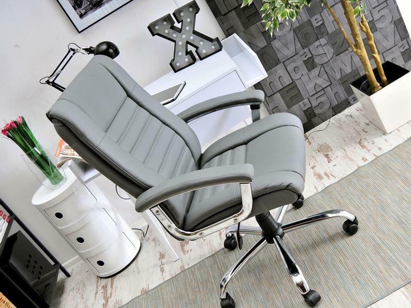 Fotel Draggy (szürke + króm)