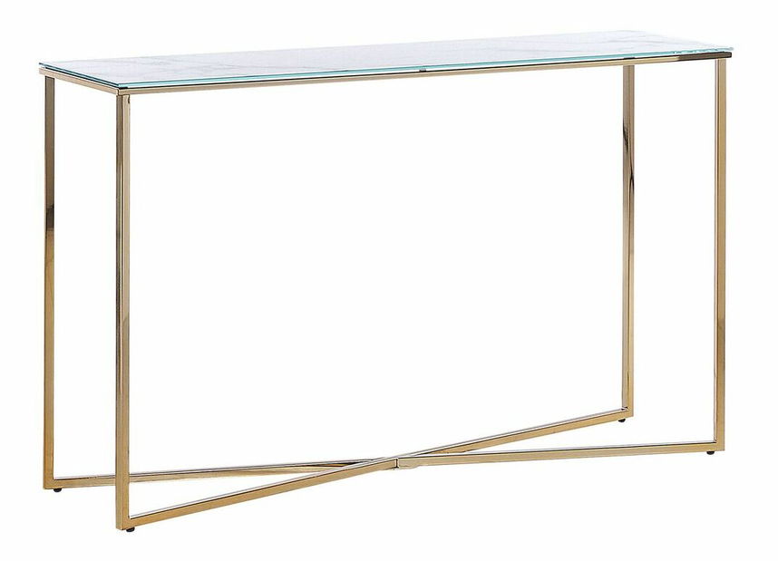 Konzolový stolík Rosey (biela)