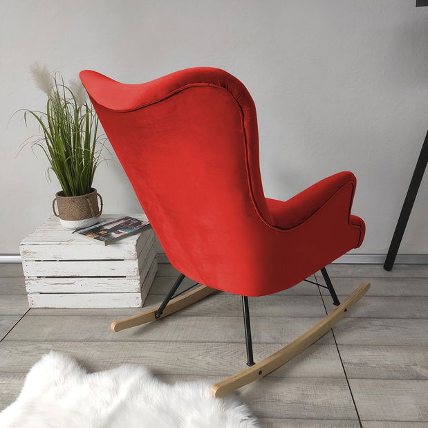 Hojdacie kreslo v škandinávskom štýle Aria (Magic Velvet 2232) *bazár