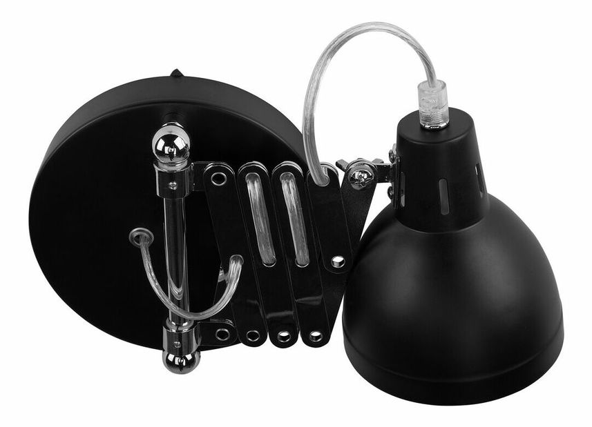 Falilámpa Hidalgo (fekete)