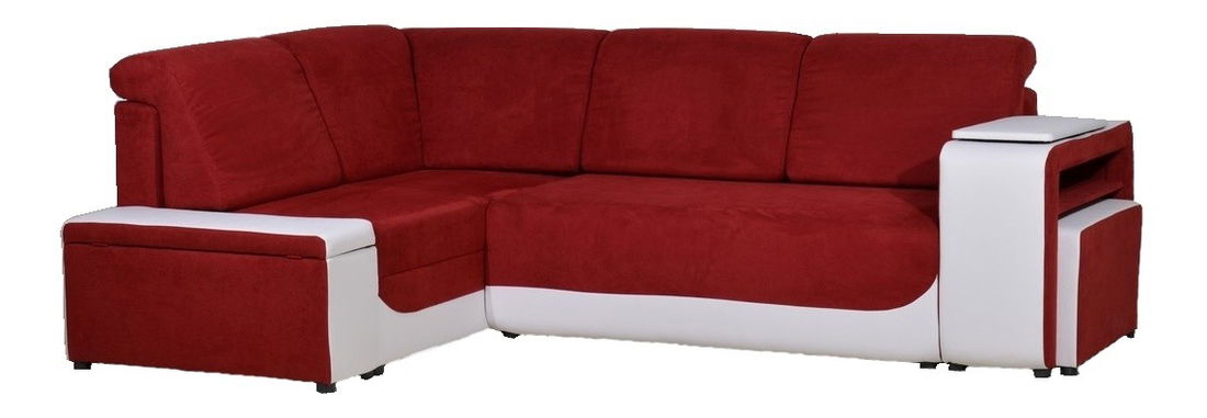 Rohová sedačka Luna (L) (s taburetkou) MOB-4351