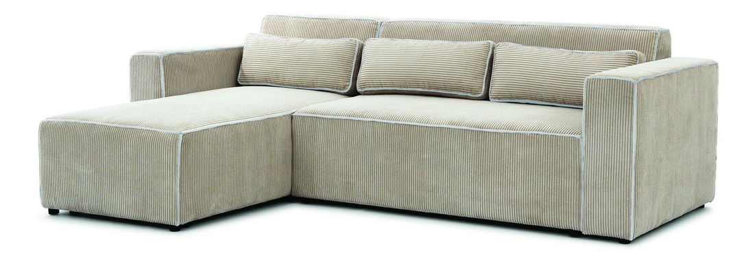 Rohová sedačka Castello (béžová) (L)