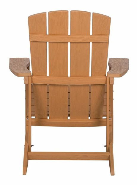 Záhradná stolička Adack (svetlé drevo)