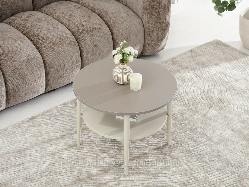 Măsuță de cafea Reforzada (bej + crem)