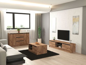 Set za dnevni boravak Murenella (atlantski bor + antracit)