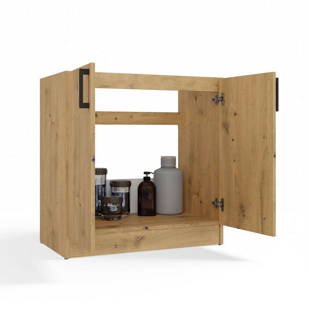 Dulap inferior de bucătărie Katiossa 1 (stejar artisan)