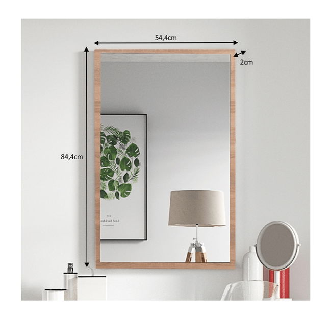 Zrkadlo Valotina (dub sonoma)