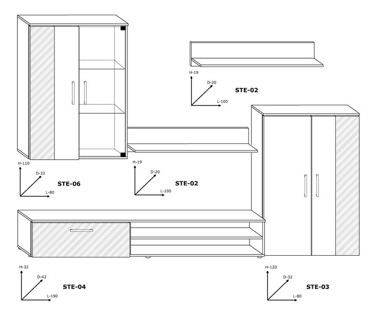 Mobilier living Sybil 8