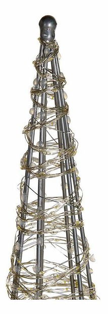 LED dekorácia vianočný stromček Kotza (strieborná)