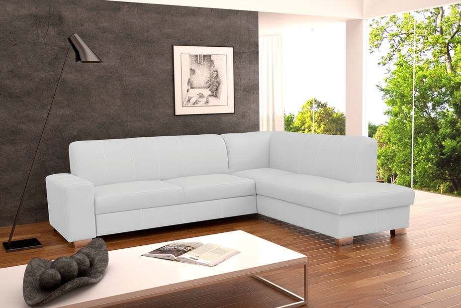 Sarokkanapé Seymour (fehér) (J)