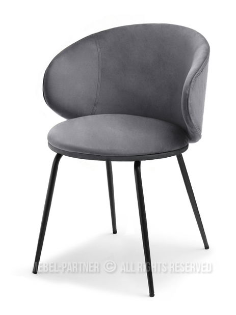 Stolica Carmen (grafit + crna)