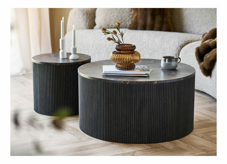 Konferenčný stolík Rvadoria 2 (tmavohnedá)