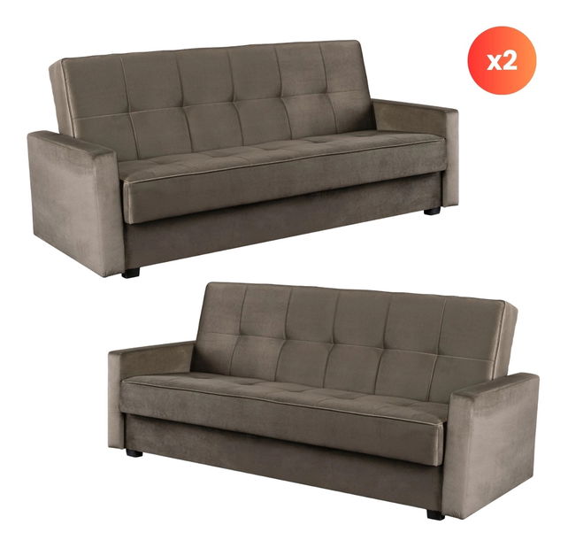 Pohovka Alibi (sivá) 