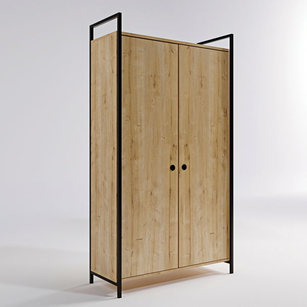 Šatníková skriňa Lima (Dub)