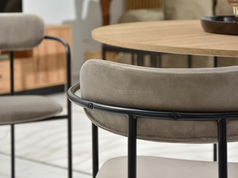 Szék Magnus (bézs + fekete)