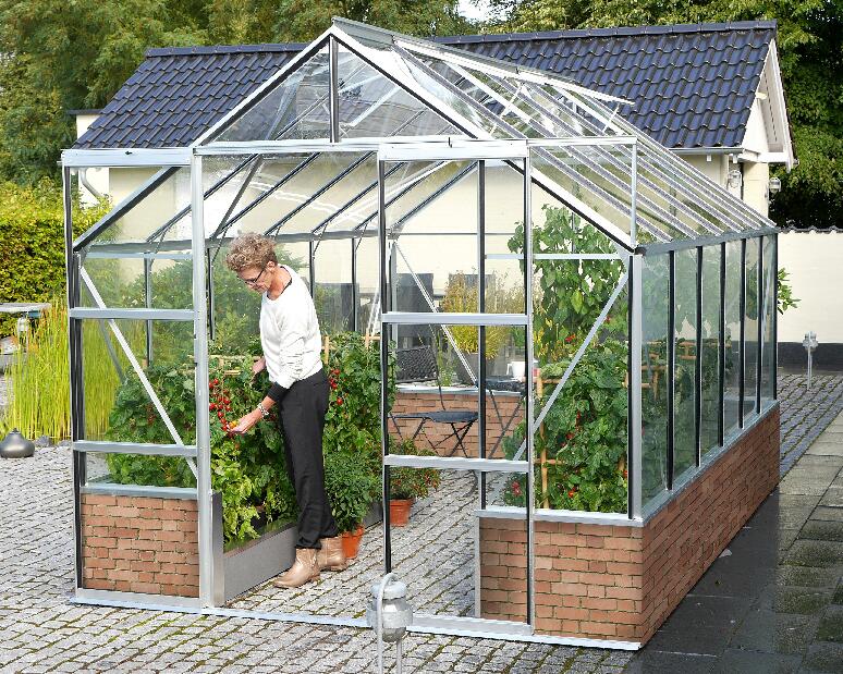 Stil clasic Greenhouse Cassandra 9900 (sticlă securizată + aluminiu anodizat)