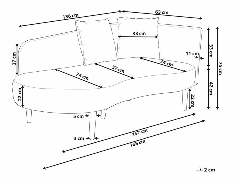 Dívány Chaza (fehér) (J)