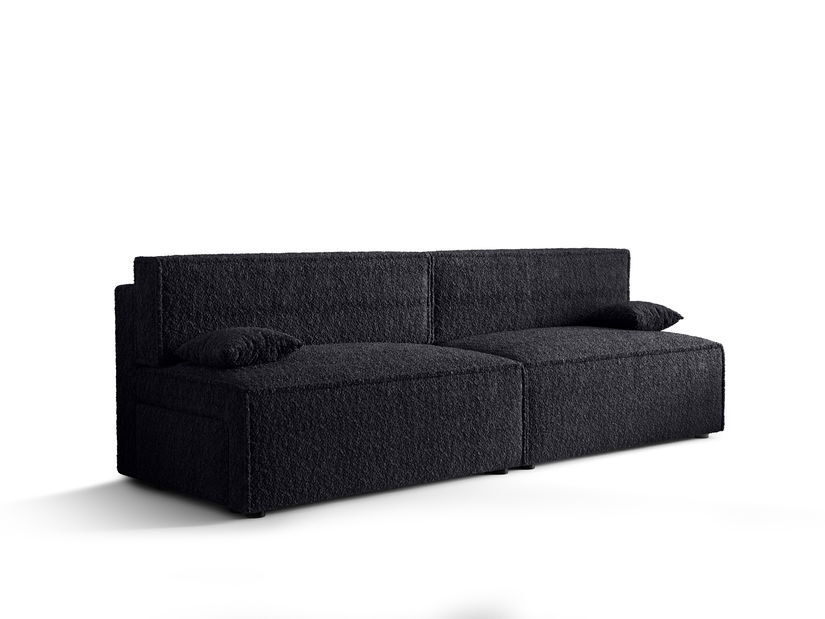 Pohovka dvojsedačka Mirage X2 (čierna)