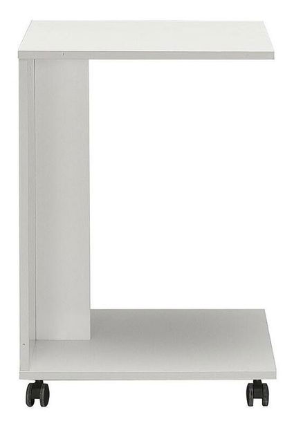 Príručný stolík Soleil (diamantová biela) 