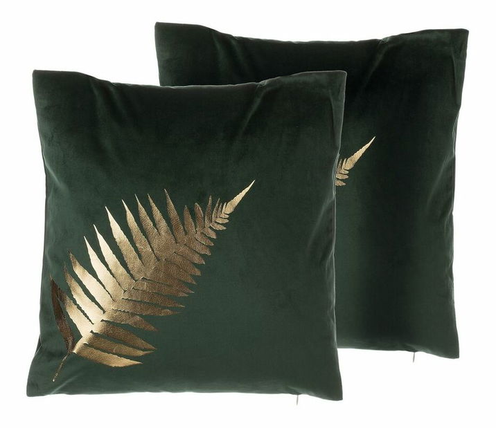 Set jastuka 2 kom. 45 x 45 cm FERRY (zelena)