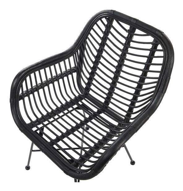 Jedálenská stolička Caron (čierna)